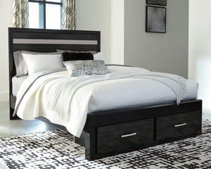 Cama Queen Starberry con dos cajones de almacenamiento