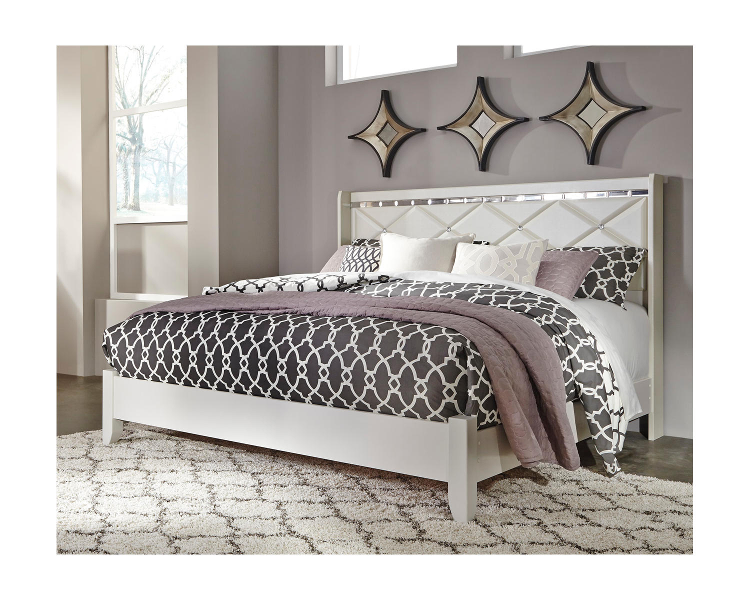 Dreamur King Panel Bed