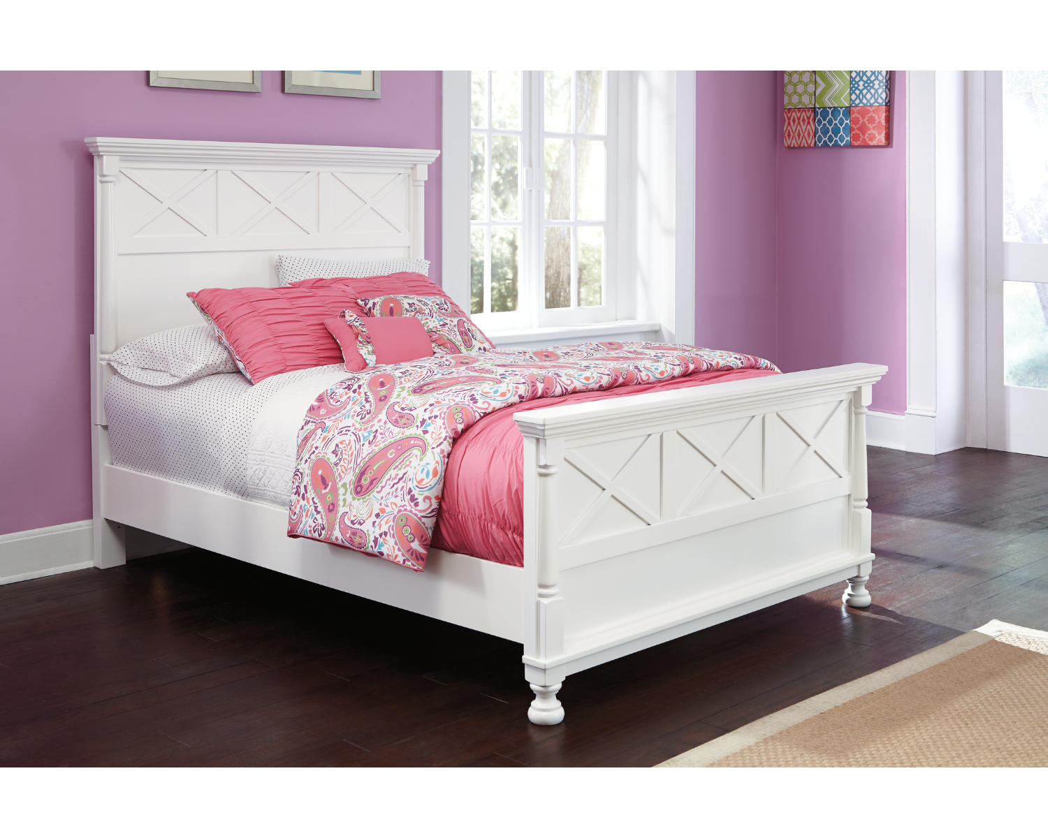 Kaslyn Full Panel Bed