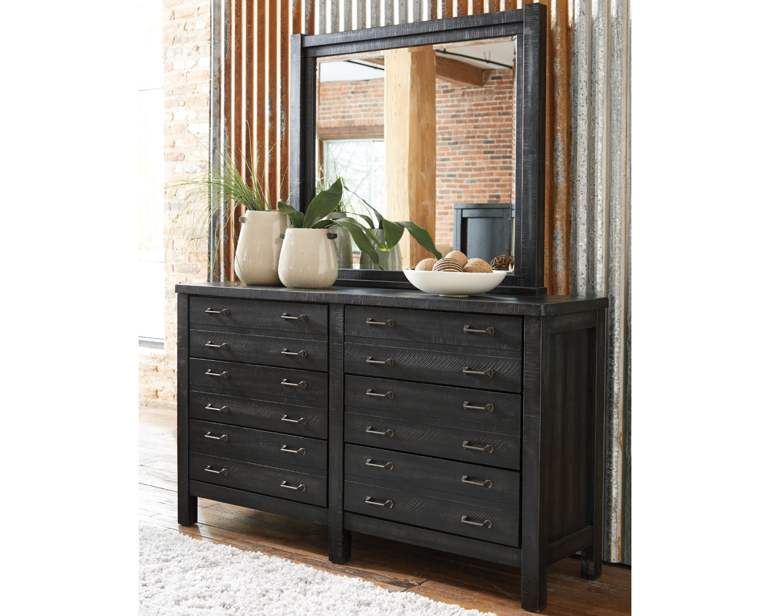 Baylow Dresser and Mirror