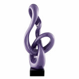 Escultura abstracta de Antilia - Violeta pequeña