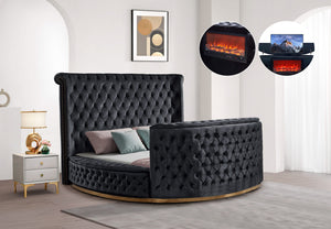 Angel Velvet Bed