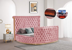 Angel Velvet Bed