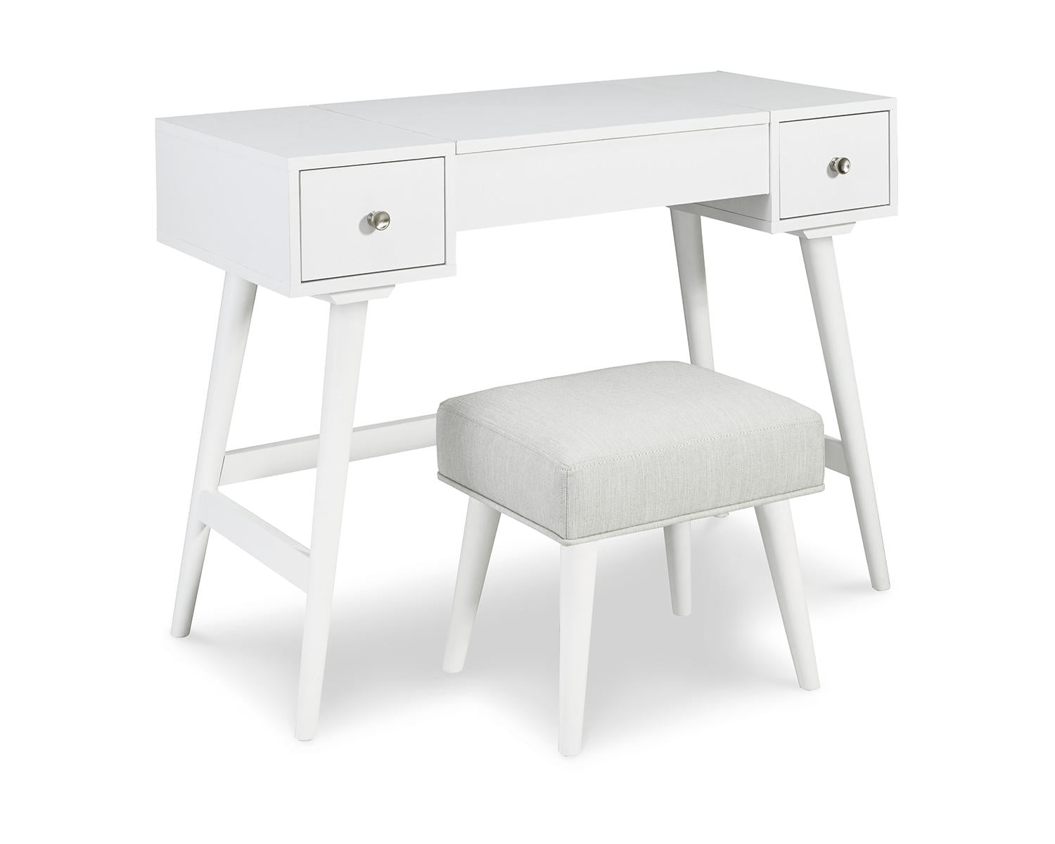 Thadamere Vanity with Stool