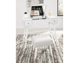 Thadamere Vanity with Stool