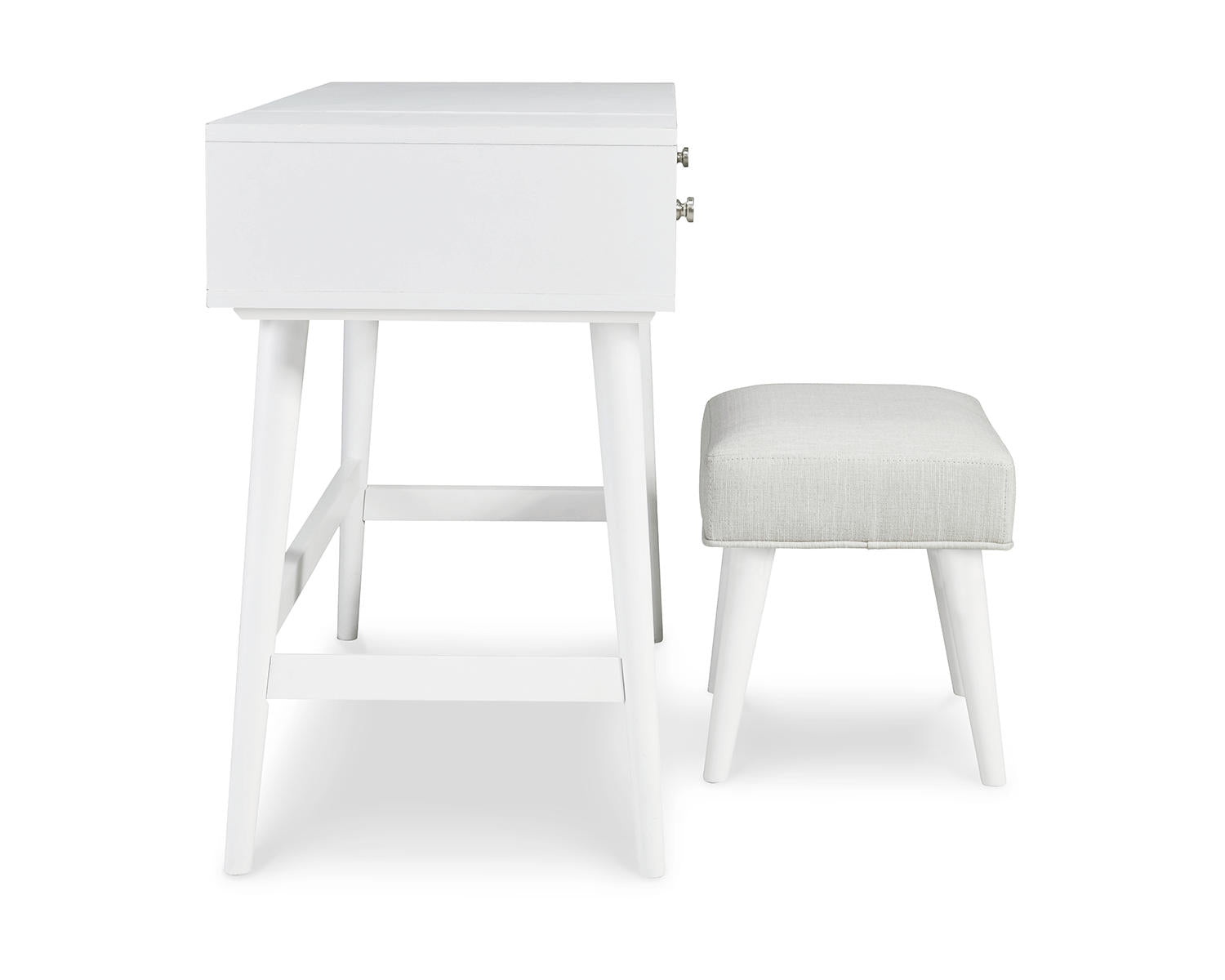 Thadamere Vanity with Stool