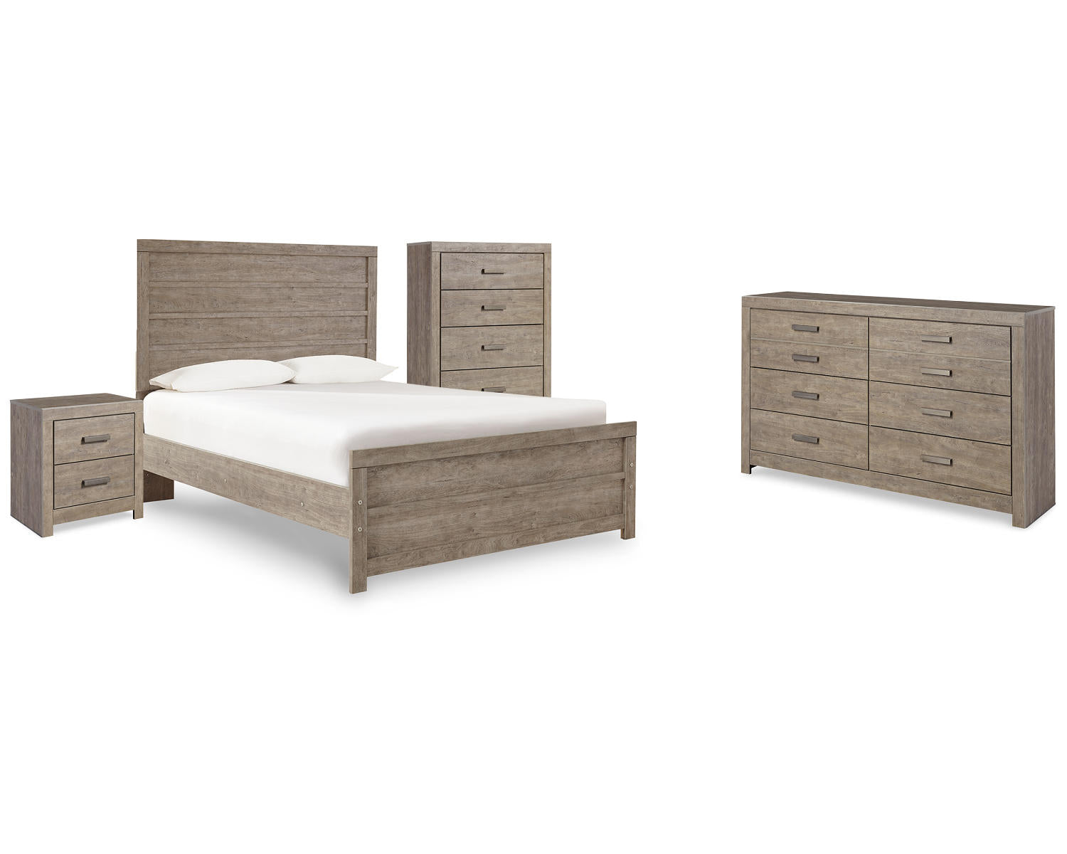Culverbach Full Panel Bed, Dresser, Chest and Nightstand