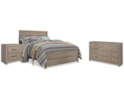 Culverbach Queen Panel Bed, Dresser and Nightstand