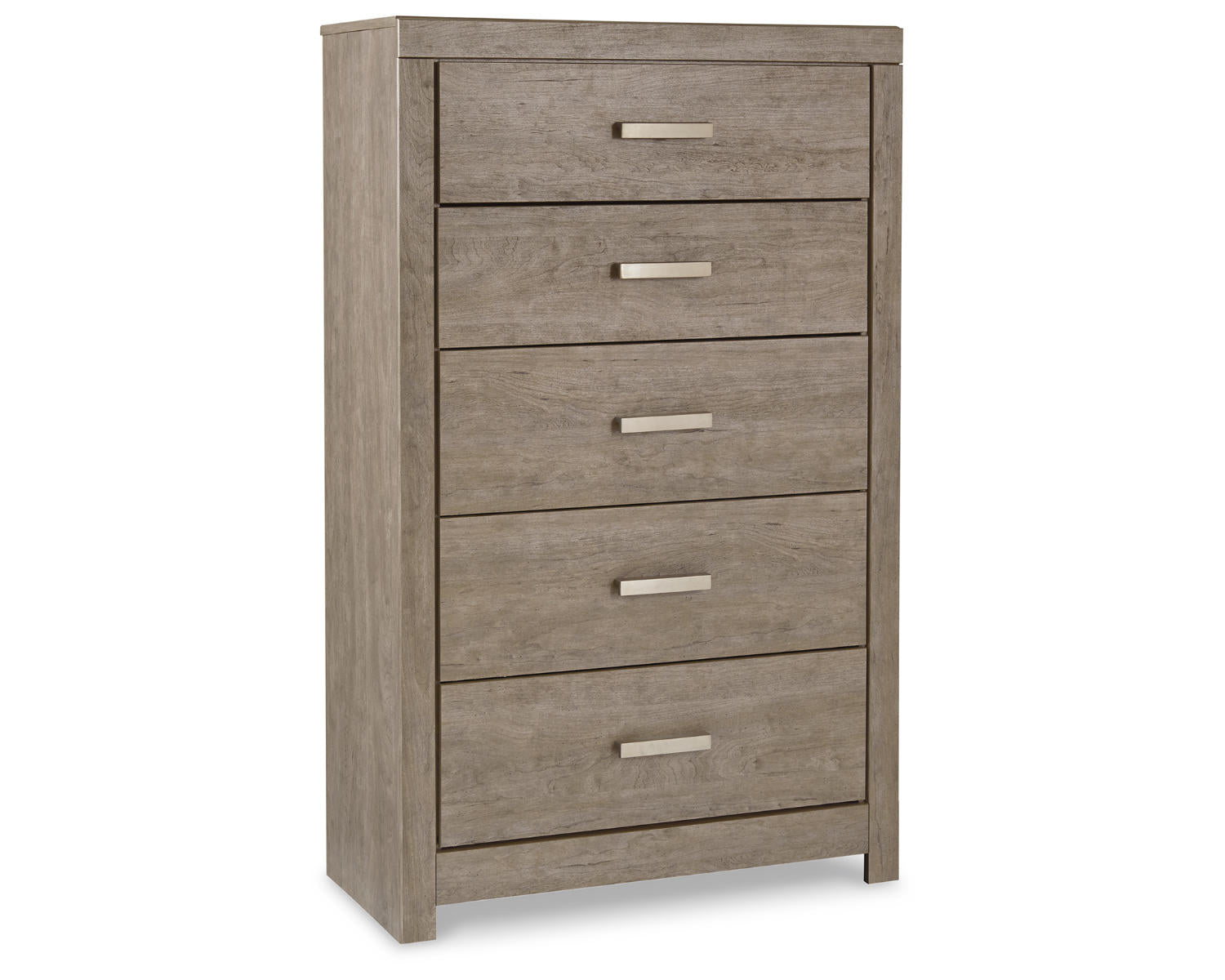 Culverbach Queen Panel Bed with Dresser and Mirror, Chest and 2 Nightstands
