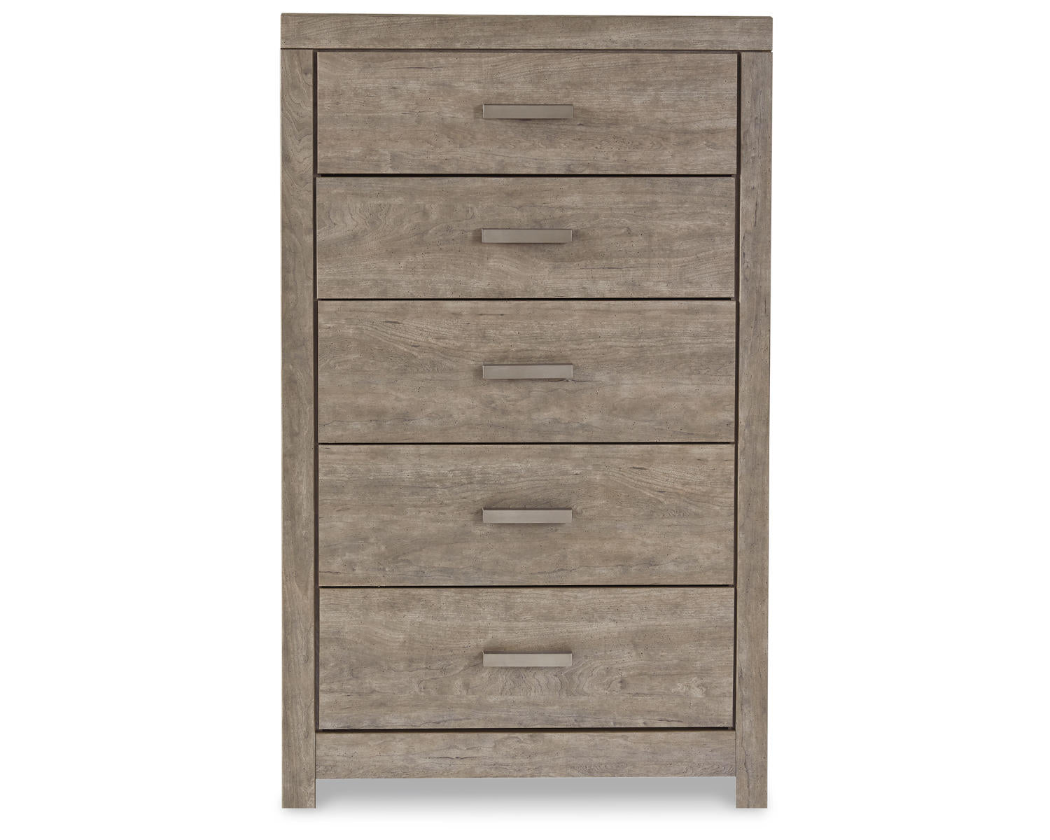 Culverbach Queen Panel Bed with Dresser and Mirror, Chest and 2 Nightstands