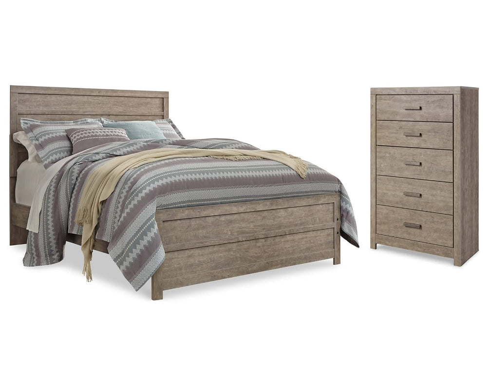 Culverbach Queen Panel Bed with Chest