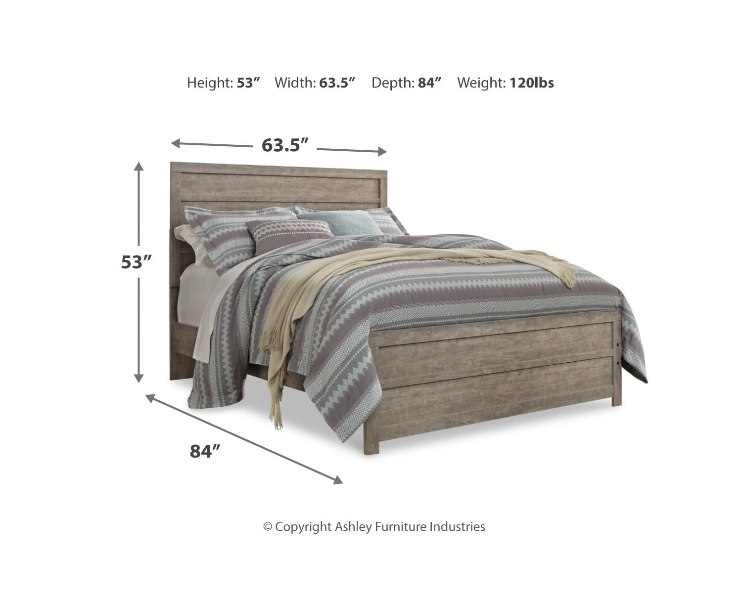 Culverbach Queen Panel Bed with Chest