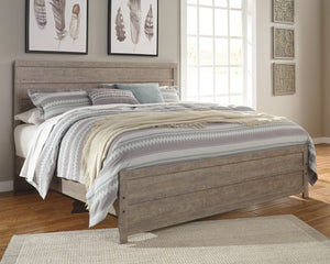 Cama King con paneles Culverbach