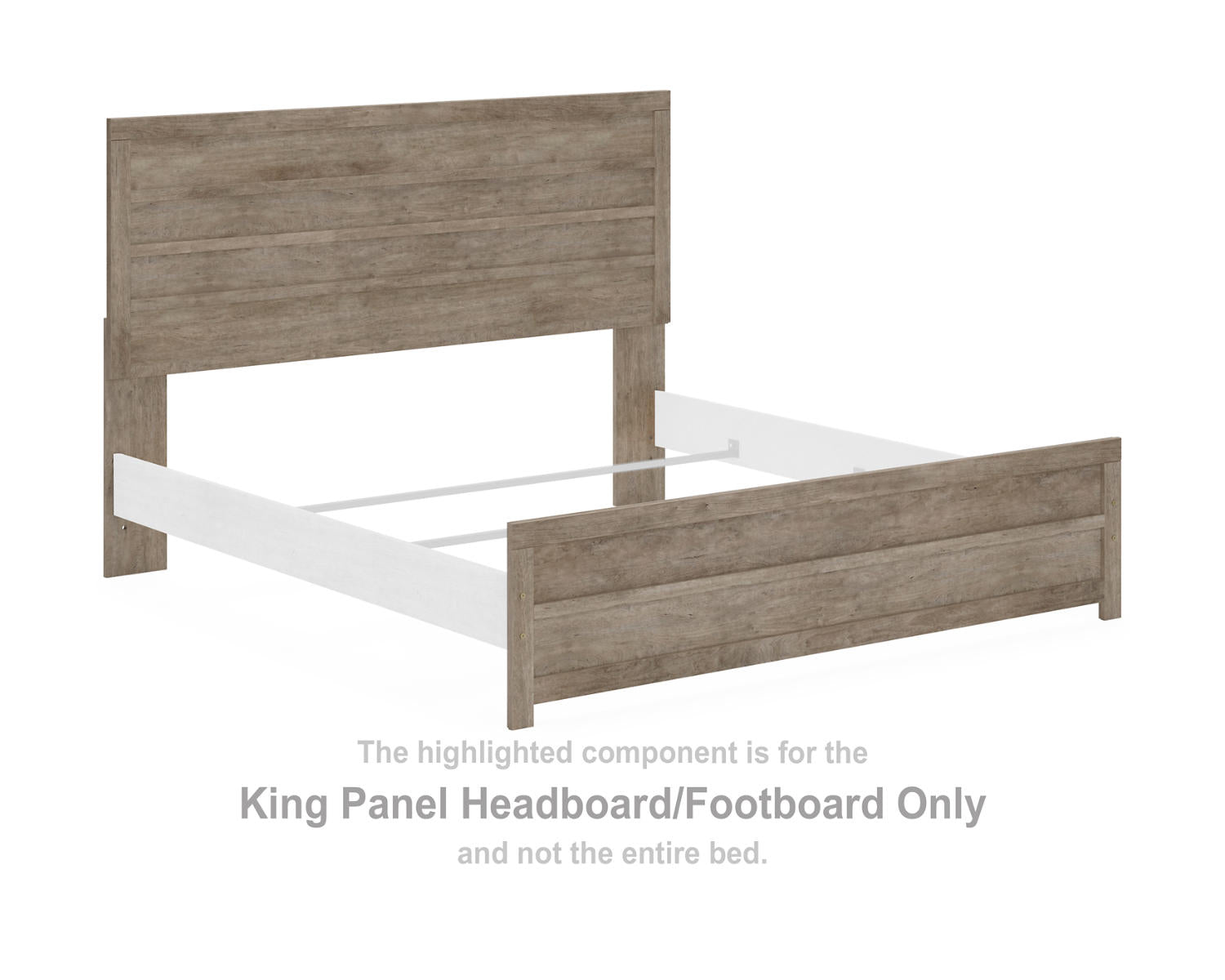 Culverbach King Panel Headboard/Footboard