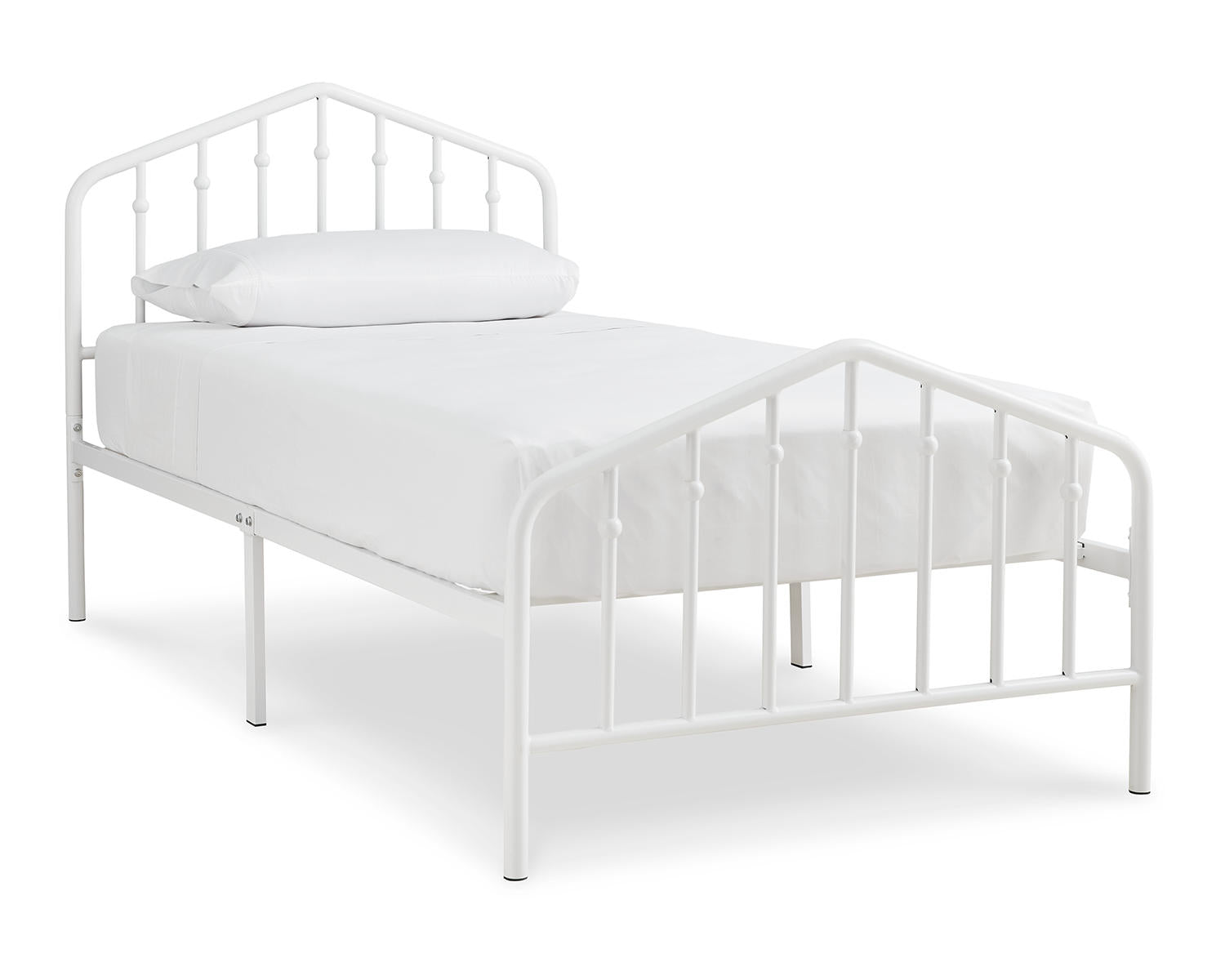 Trentlore Twin Metal Bed