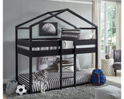 Flannibrook Twin over Twin House Loft Bed