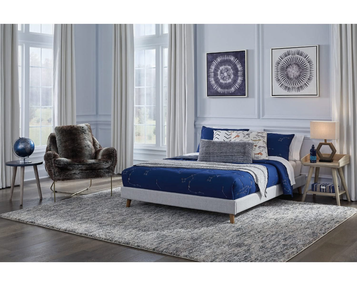 Tannally Full Upholstered Platform Bed
