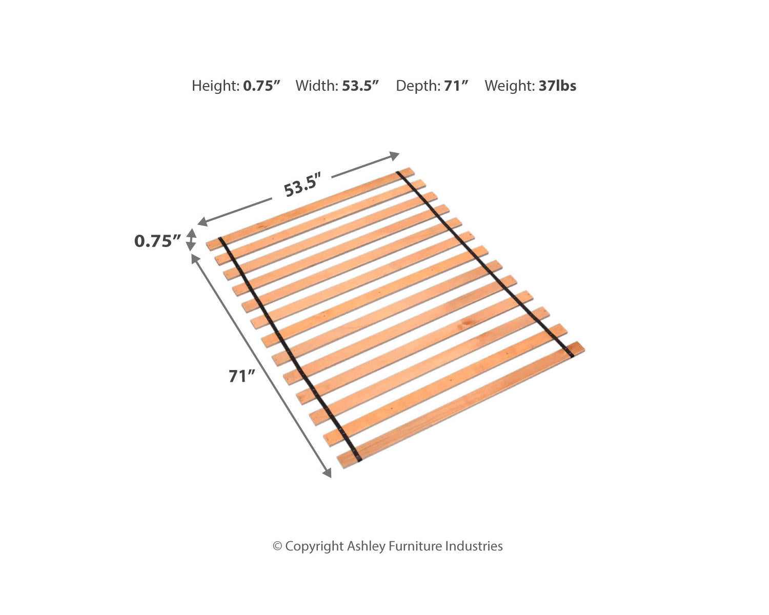 Platform Full Roll Slats