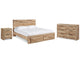 Hyanna Queen Panel Storage Bed with Dresser and Nightstand