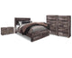 Derekson Queen Storage Bed, 2 Chests and 2 Nightstands