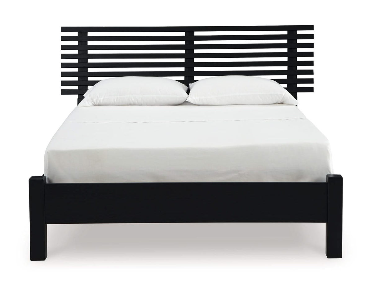Danziar Full Slat Panel Bed