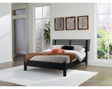 Cama Queen con paneles de láminas Danziar