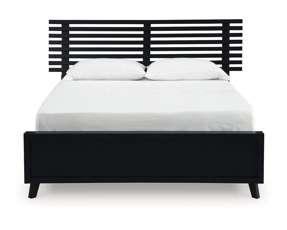 Danziar Queen Slat Panel Bed