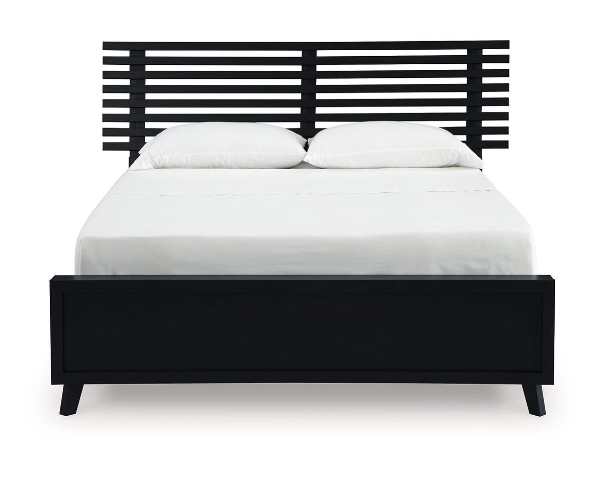 Danziar Queen Slat Panel Bed