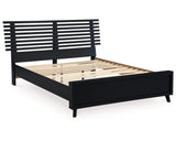 Danziar Queen Slat Panel Bed