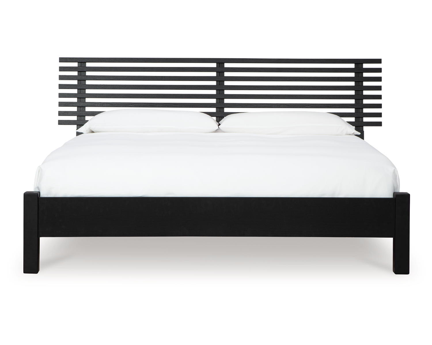 Danziar King Slat Panel Bed