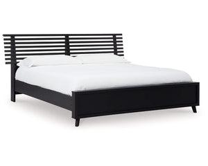 Danziar King Slat Panel Bed