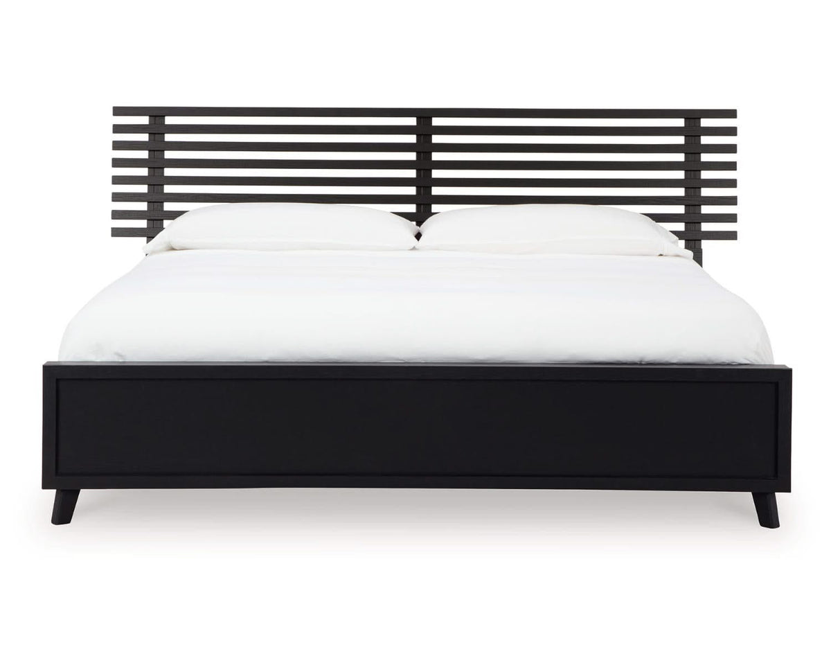 Danziar King Slat Panel Bed