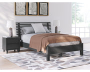 Danziar Full Slat Panel Bed