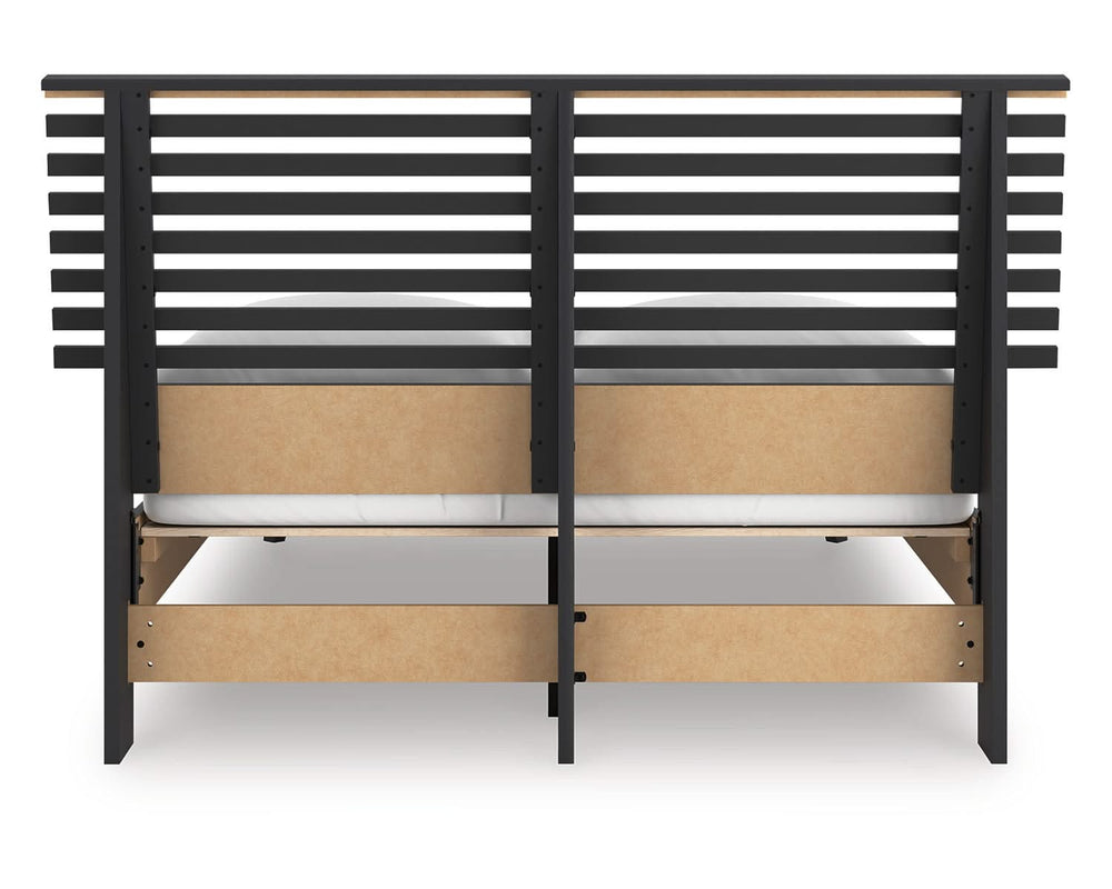 Danziar Full Slat Panel Bed