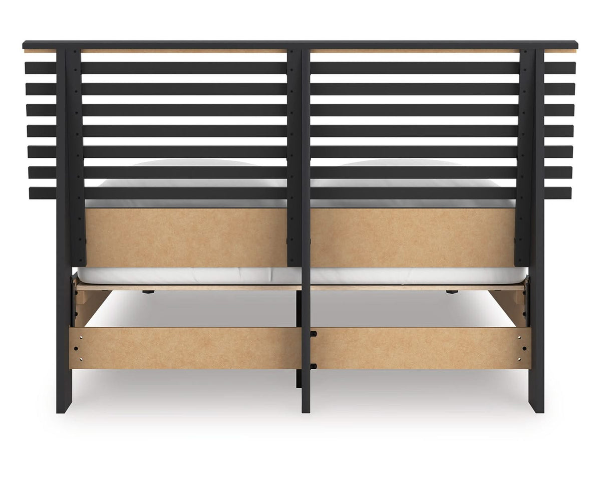 Danziar Full Slat Panel Bed