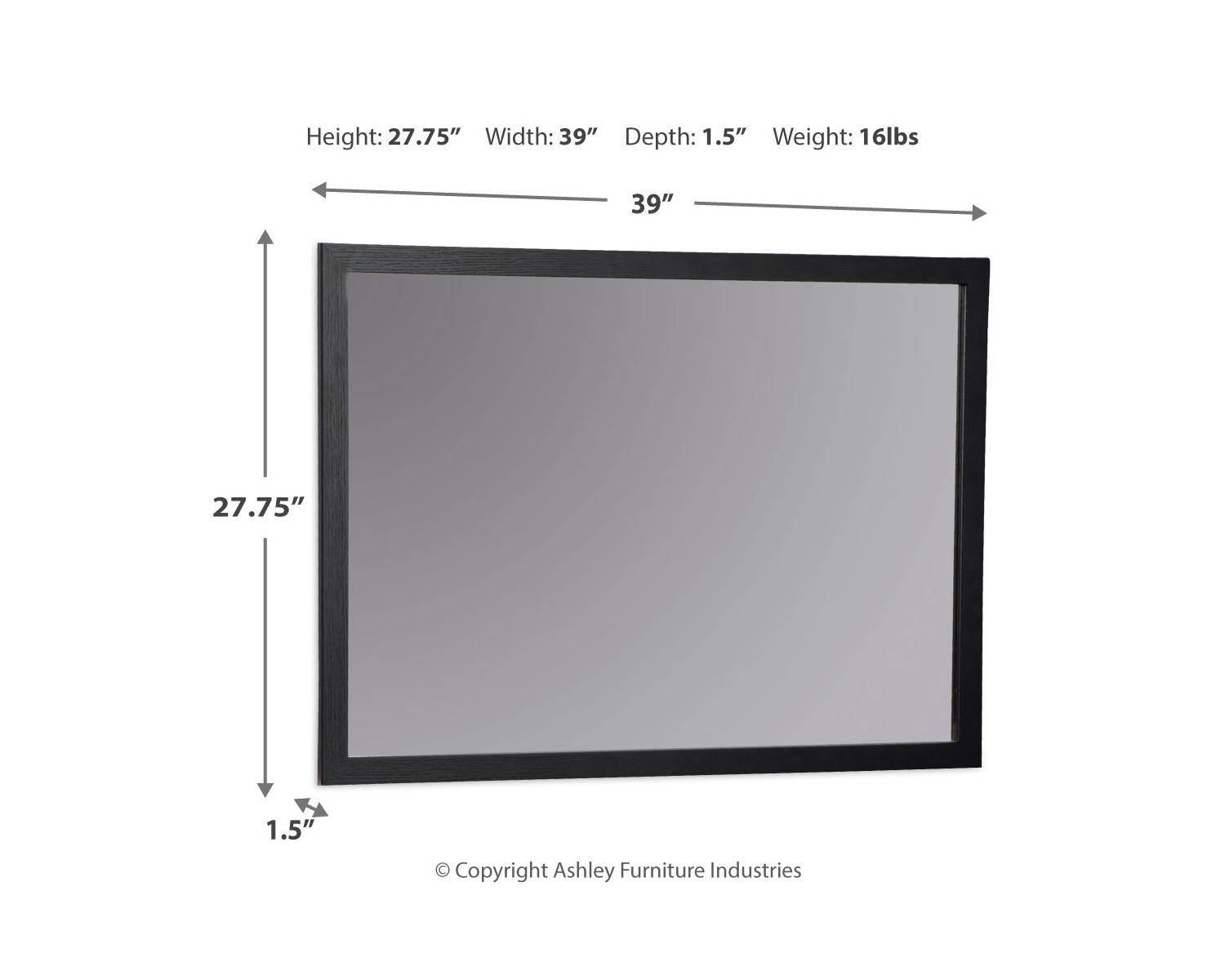 Danziar Bedroom Mirror