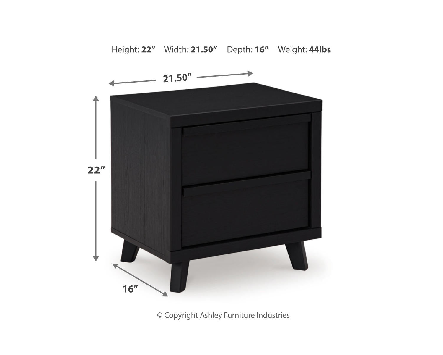 Danziar Queen Panel Bed, Chest and Nightstand