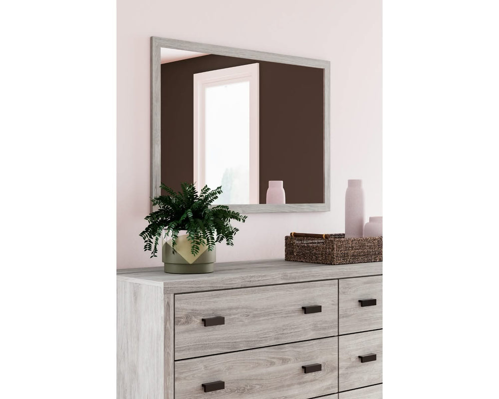 Vessalli Queen Panel Bed, Dresser and Mirror