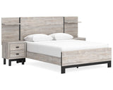 Cama Queen Vessalli con paneles y extensiones