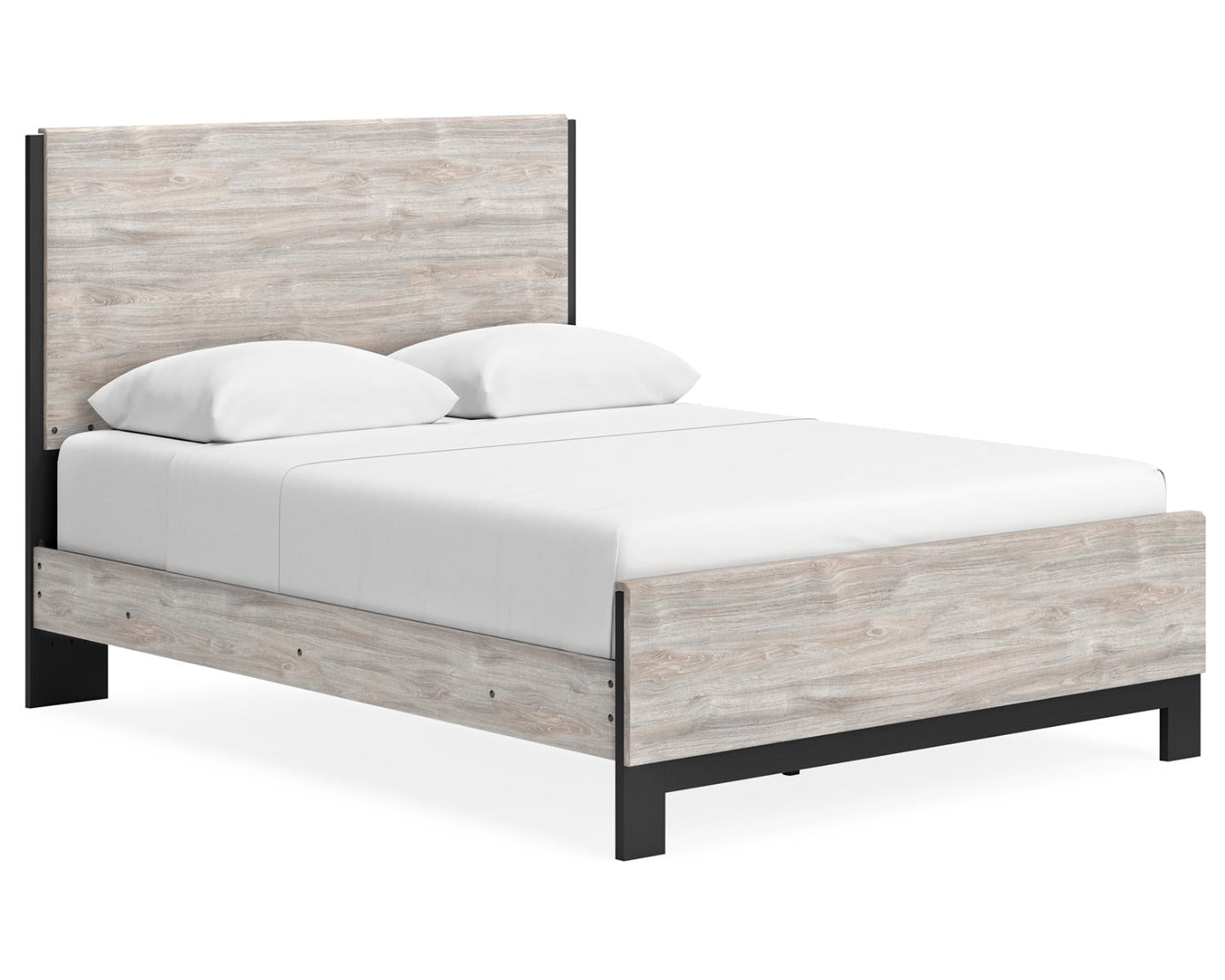 Vessalli Queen Panel Bed and Nightstand