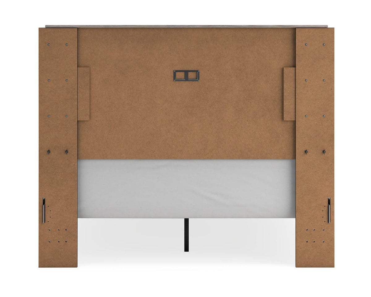 Vessalli Queen Panel Bed, Dresser and Mirror