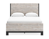 Vessalli Queen Panel Bed and Nightstand