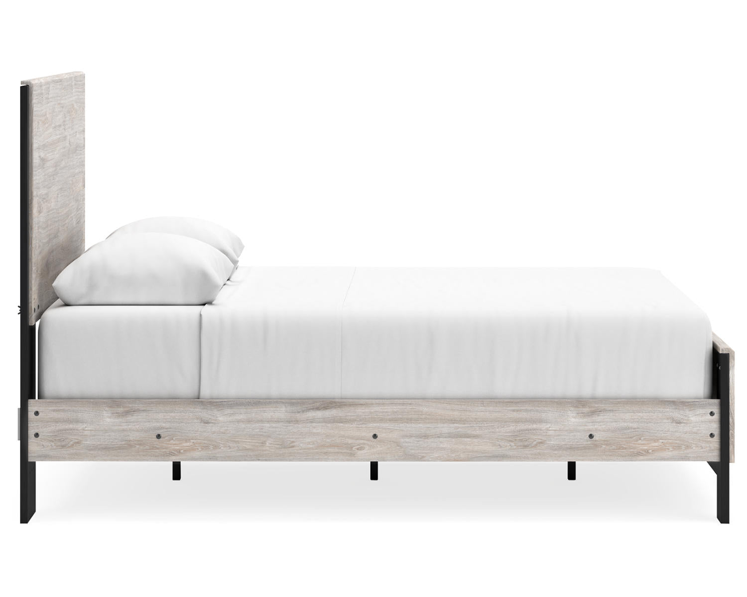 Vessalli Queen Panel Bed and Nightstand