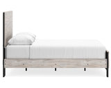 Vessalli Queen Panel Bed and Nightstand