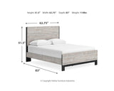 Vessalli Queen Panel Bed, Dresser and Mirror