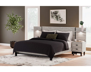 Cama Vessalli King con paneles y extensiones