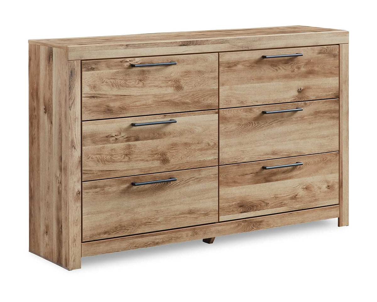 Hyanna Queen Panel Storage Bed with Dresser and Nightstand