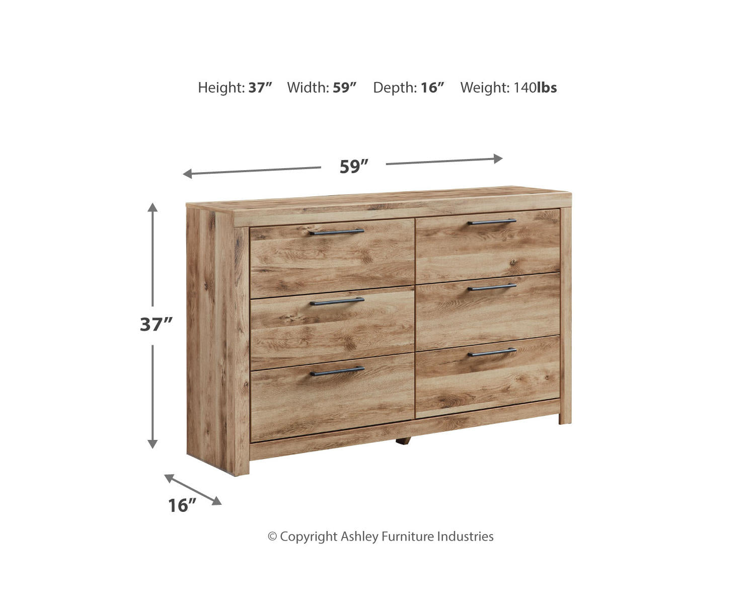 Hyanna Queen Panel Storage Bed, Dresser and Nightstand