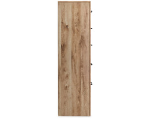 Hyanna Queen Panel Bed, Dresser, Mirror, Chest and Nightstand