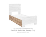 Almacenamiento debajo de la cama Hyanna Twin/Full